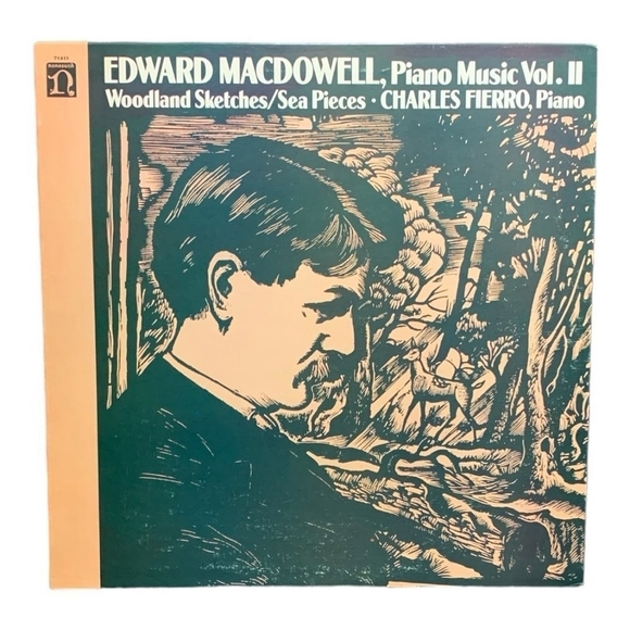 LP Charles Fierro - Edward MacDowell Piano Music Vol. II: Woodland Vinyl Record - Picture 1 of 2